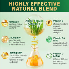 ZEGBALP Omega-3 gummies texture cross-section reveals liquid core