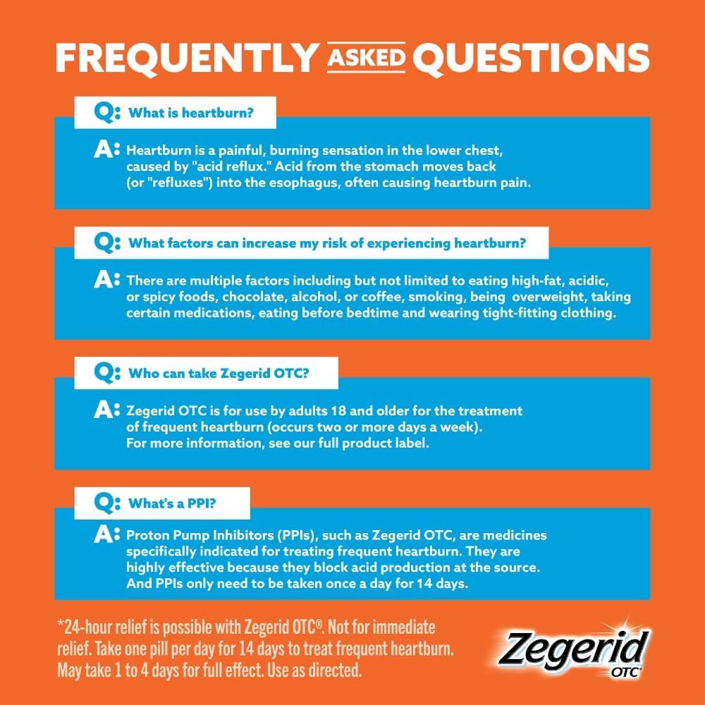 Zegerid OTC user relaxed at the table after a meal with reduced heartburn