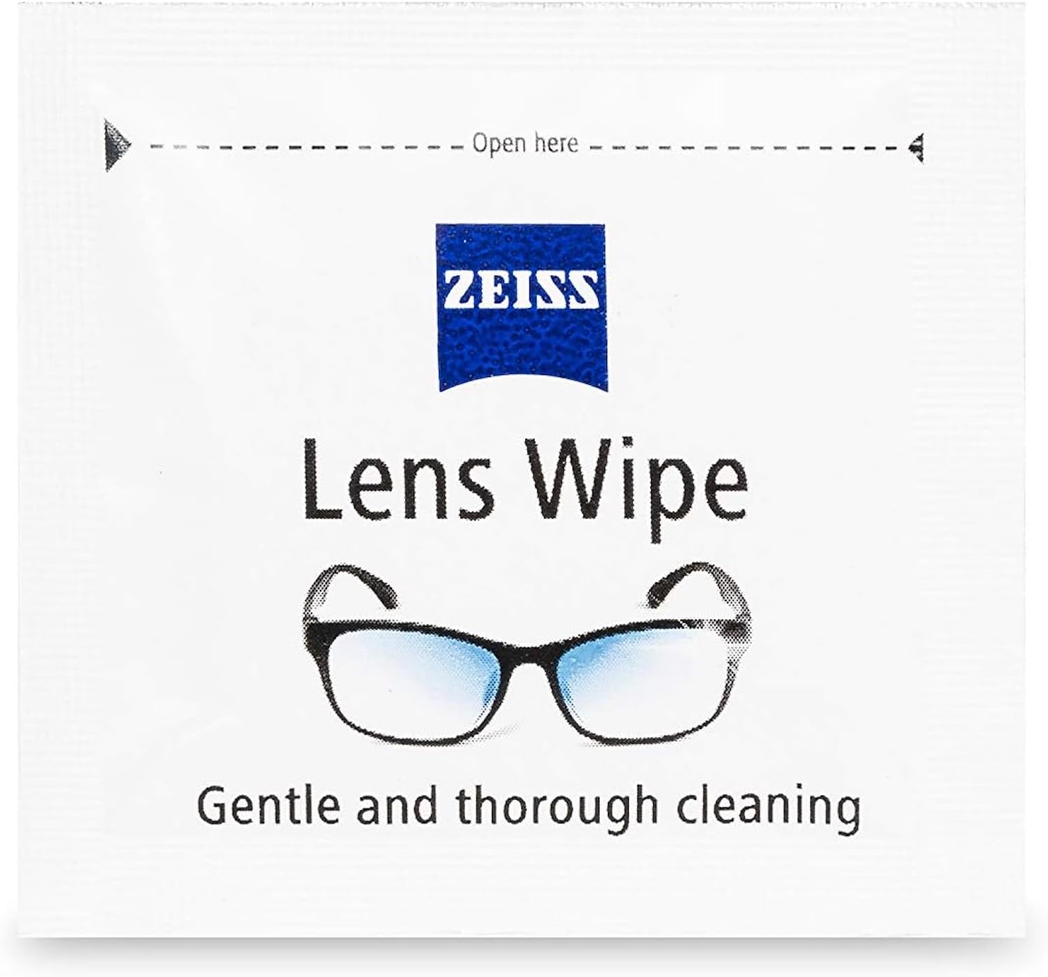 ZEISS wipes safe for prescription lenses and anti-reflective coatings