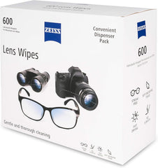 Ultra-soft, non-abrasive ZEISS wipes with on-the-go convenience