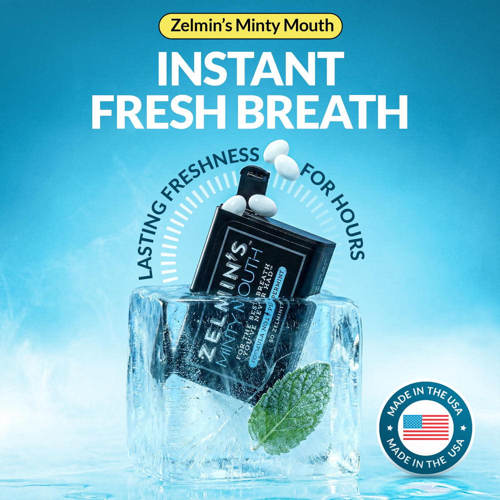 Zelmin's parsley seed oil core targets odors at the source for lasting freshness.