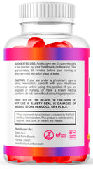 Close-up of ZELSO K3 Mineral Keto Gummies texture and color.