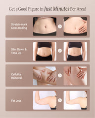 Zelvory body mode with Lipo button for customized sculpting on abdomen