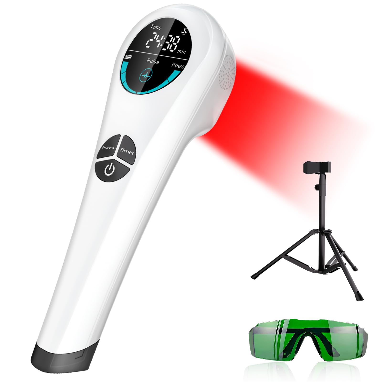 Zelvory cold laser wand front view for convenient at-home relief