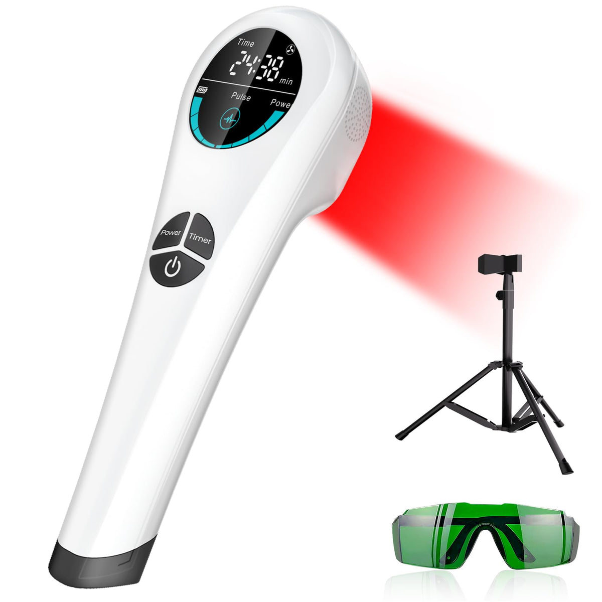 Zelvory cold laser wand front view for convenient at-home relief
