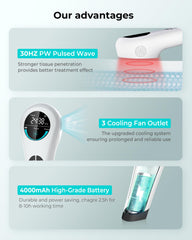 Zelvory dual-wavelength device providing infrared light for deeper penetration