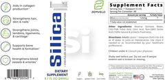 Zemvelo Liquid Ionic Silica pour shot shows easy consumption and quick absorption.