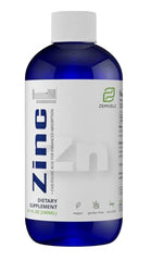Zemvelo Liquid Ionic Zinc bottle close-up highlighting immune support and routine use