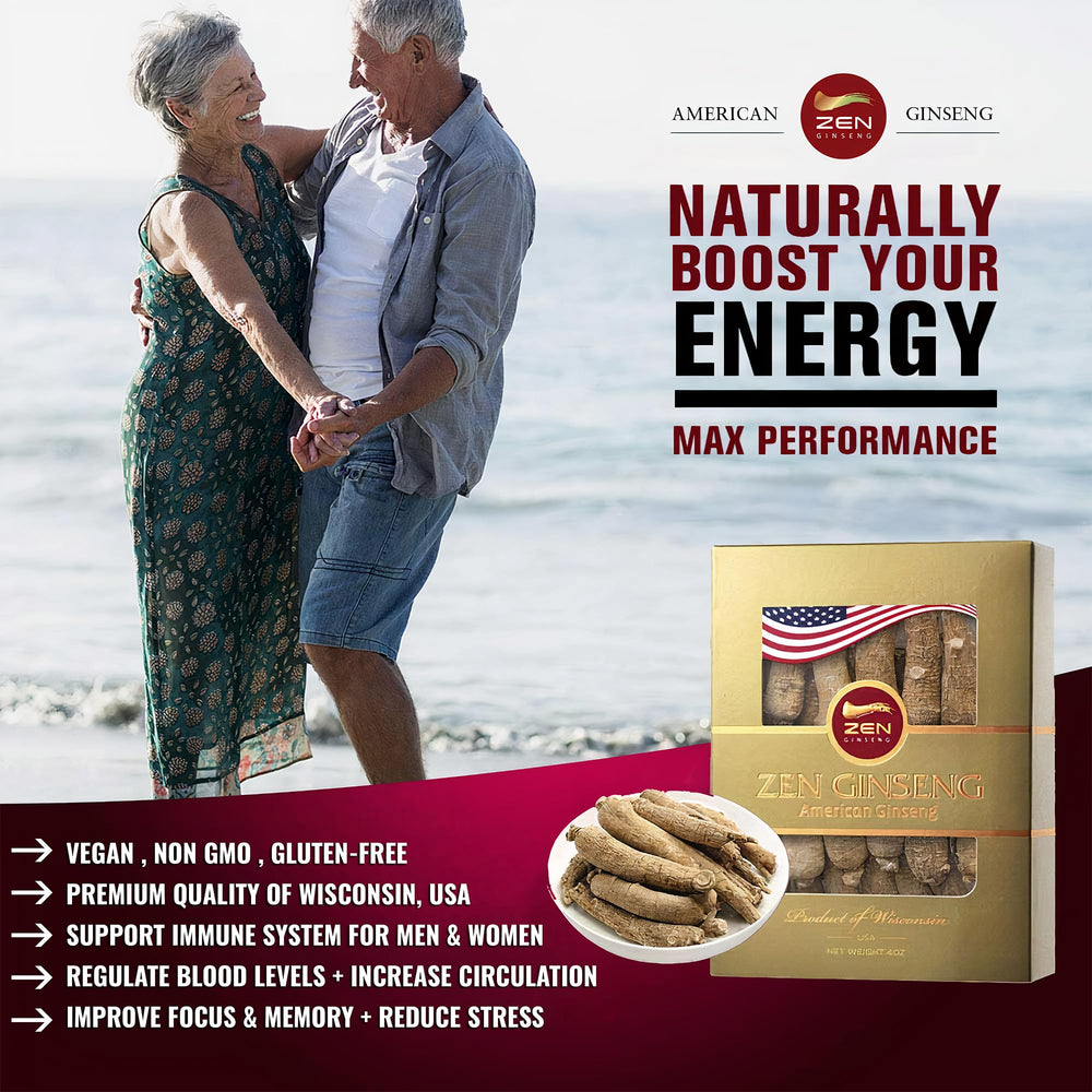 Zen Ginseng king-size root collection ready for daily ritual