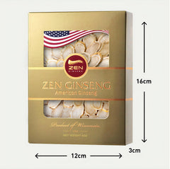 Zen Ginseng Wisconsin slices in smoothie glass, simple energy support