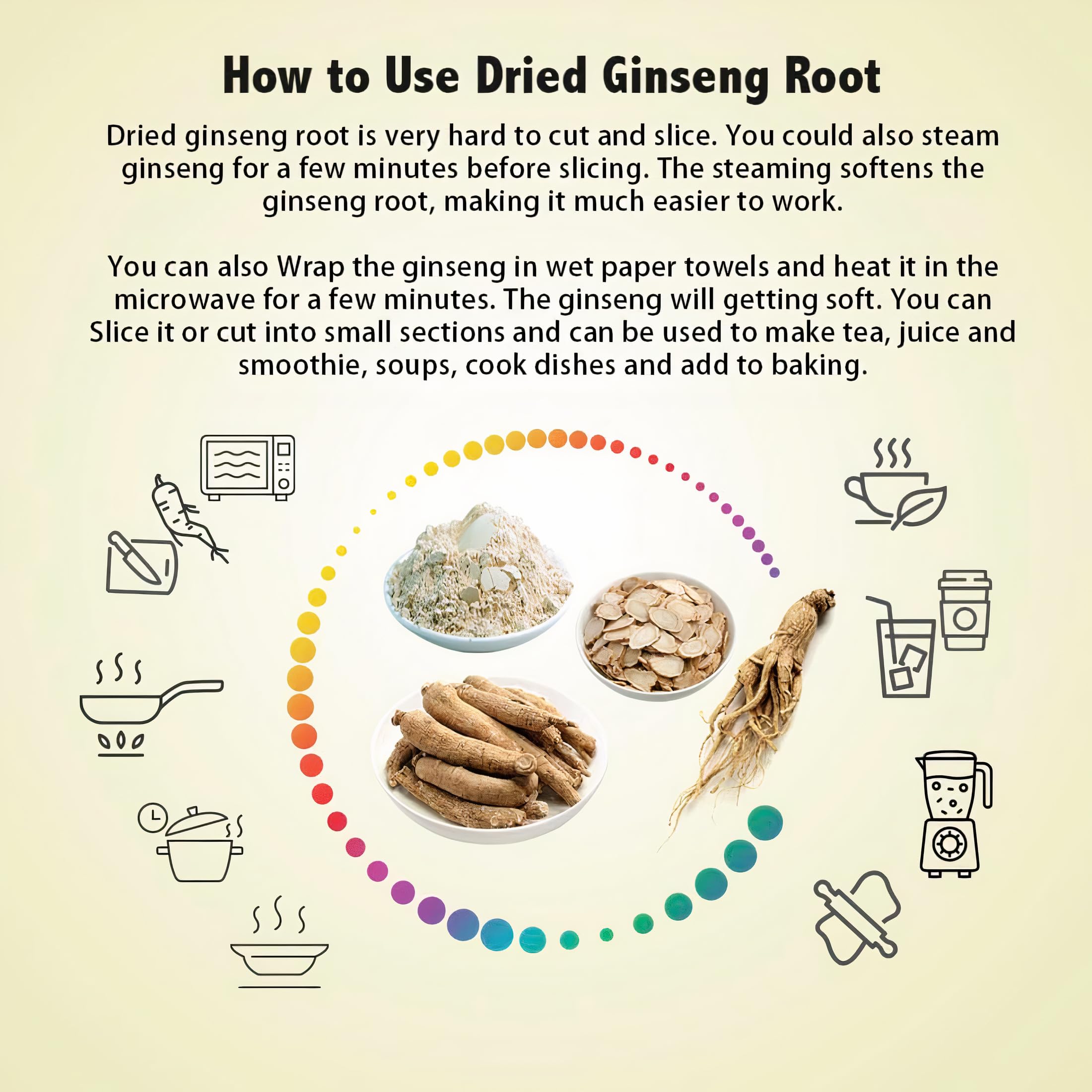 Zen Ginseng Wisconsin packaging features vegan non-GMO seal for clean sourcing