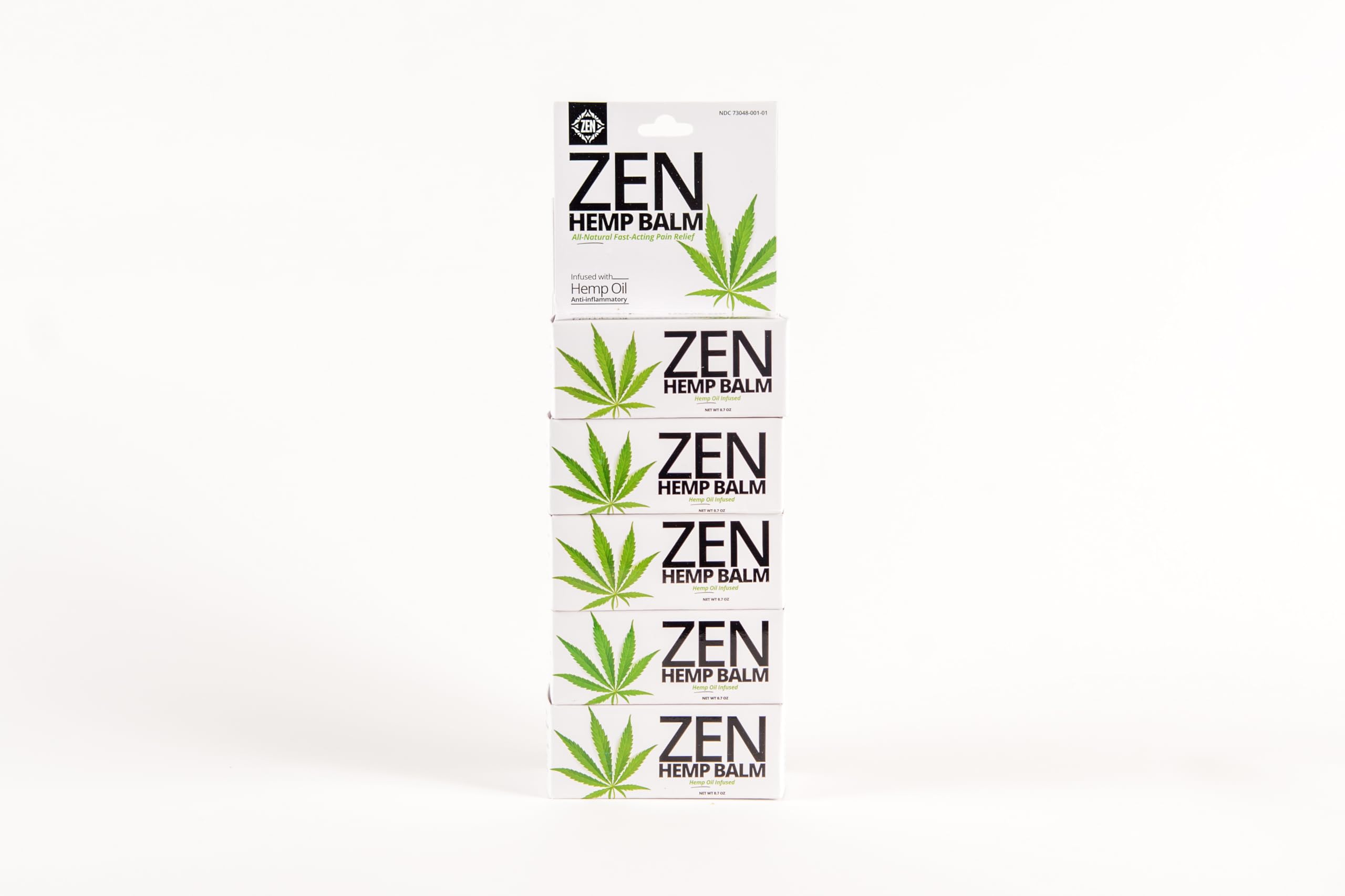 ZEN Hemp Balm applied to knee illustrating joint comfort