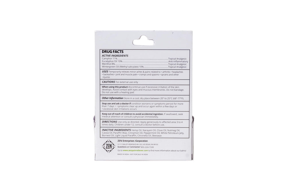Application of ZEN Hemp Balm on skin to soothe joints and muscles