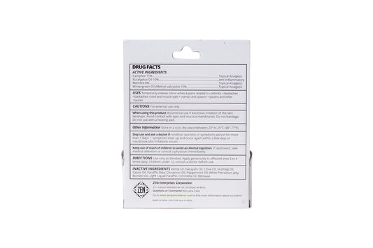 Application of ZEN Hemp Balm on skin to soothe joints and muscles