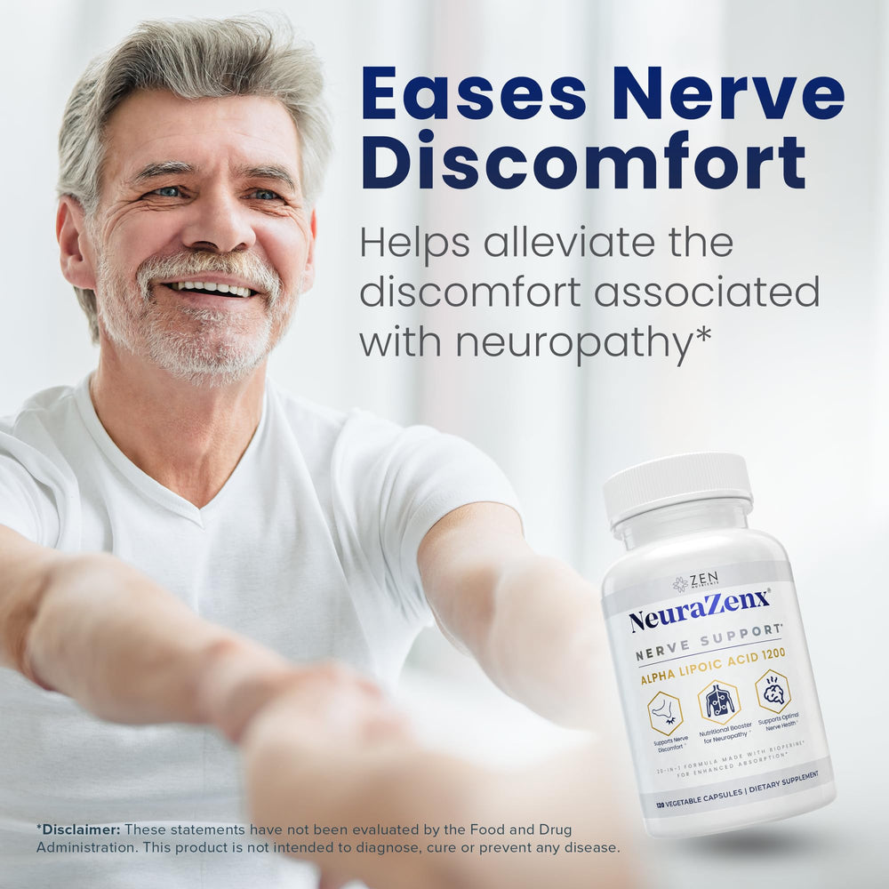 Zen Nutrients NeuraZenX supports daily walking and light activity
