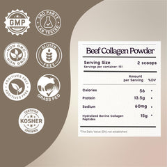Zen Principle agglomerated collagen blends smoothly in cold drinks, with no lumps