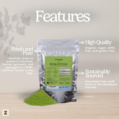 Zen Principle moringa tea brew, simple wellness ritual