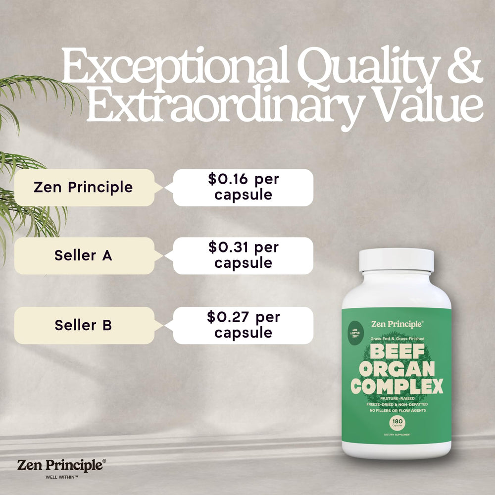 Zen Principle New Zealand pasture imagery showing grass-fed goodness for clean nutrition.