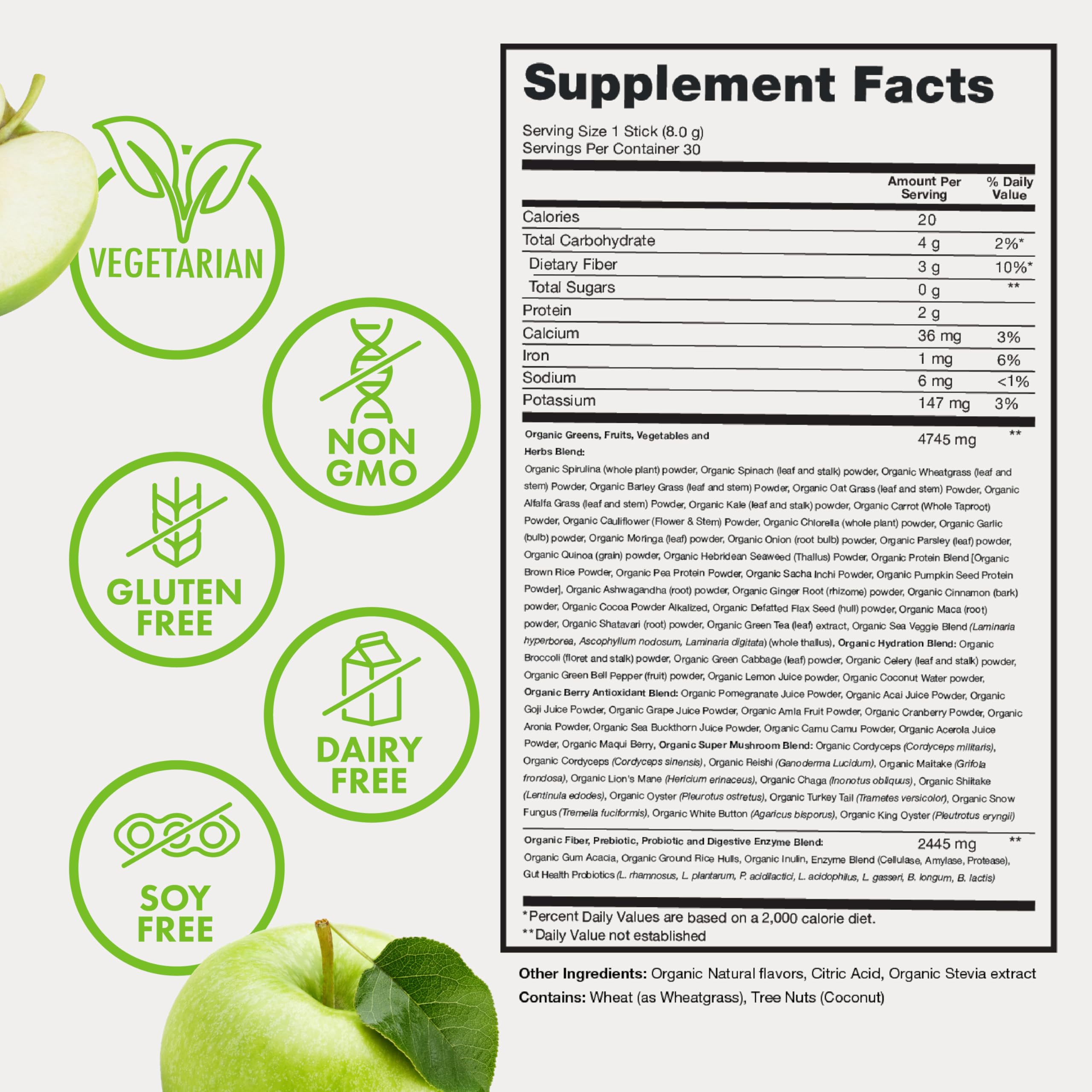 Zena Nutrition Super Mushroom blend close-up highlighting cordyceps and reishi in the mix