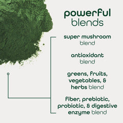 Zena Nutrition super mushroom blend with cordyceps, reishi, and lion’s mane