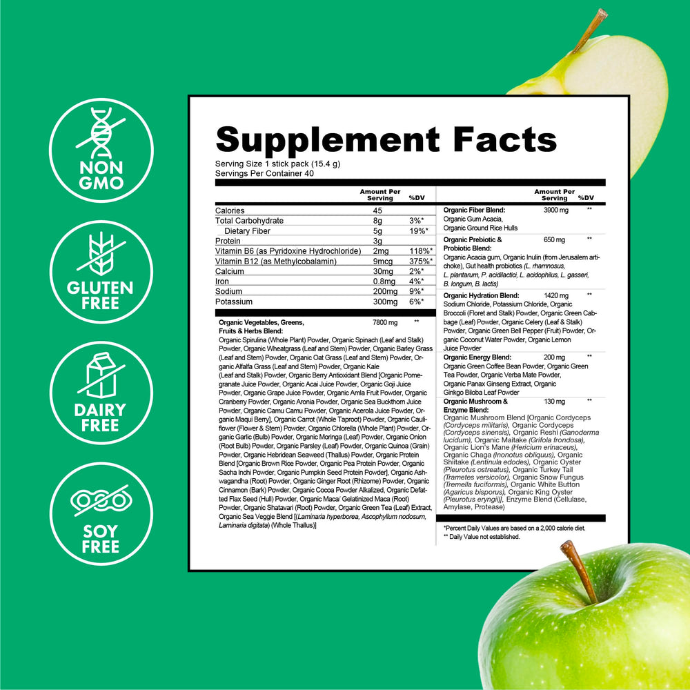 Zena Nutrition Super Mushroom Blend with cordyceps and reishi for daily wellness.