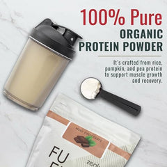 Zenbodi Fuel Mint Chocolate ingredient blend with pea, rice, pumpkin proteins
