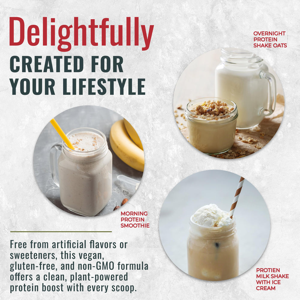 Zenbodi Fuel vegan protein scoop shows measurement for precise servings