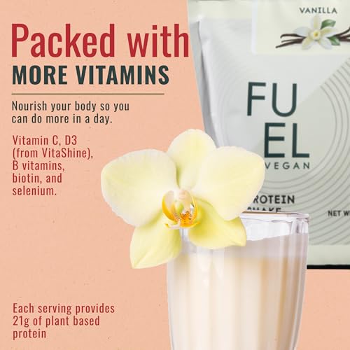 Zenbodi Fuel vegan protein label shows pea-based ingredients