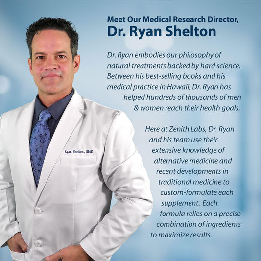 Zenith Labs Brain C-13 bottle label emphasizing natural brain support