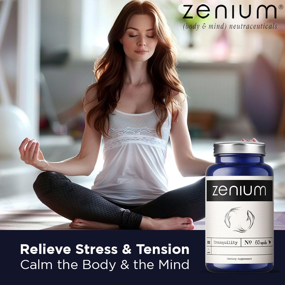 Zenium on a shelf display for easy access during tense days.