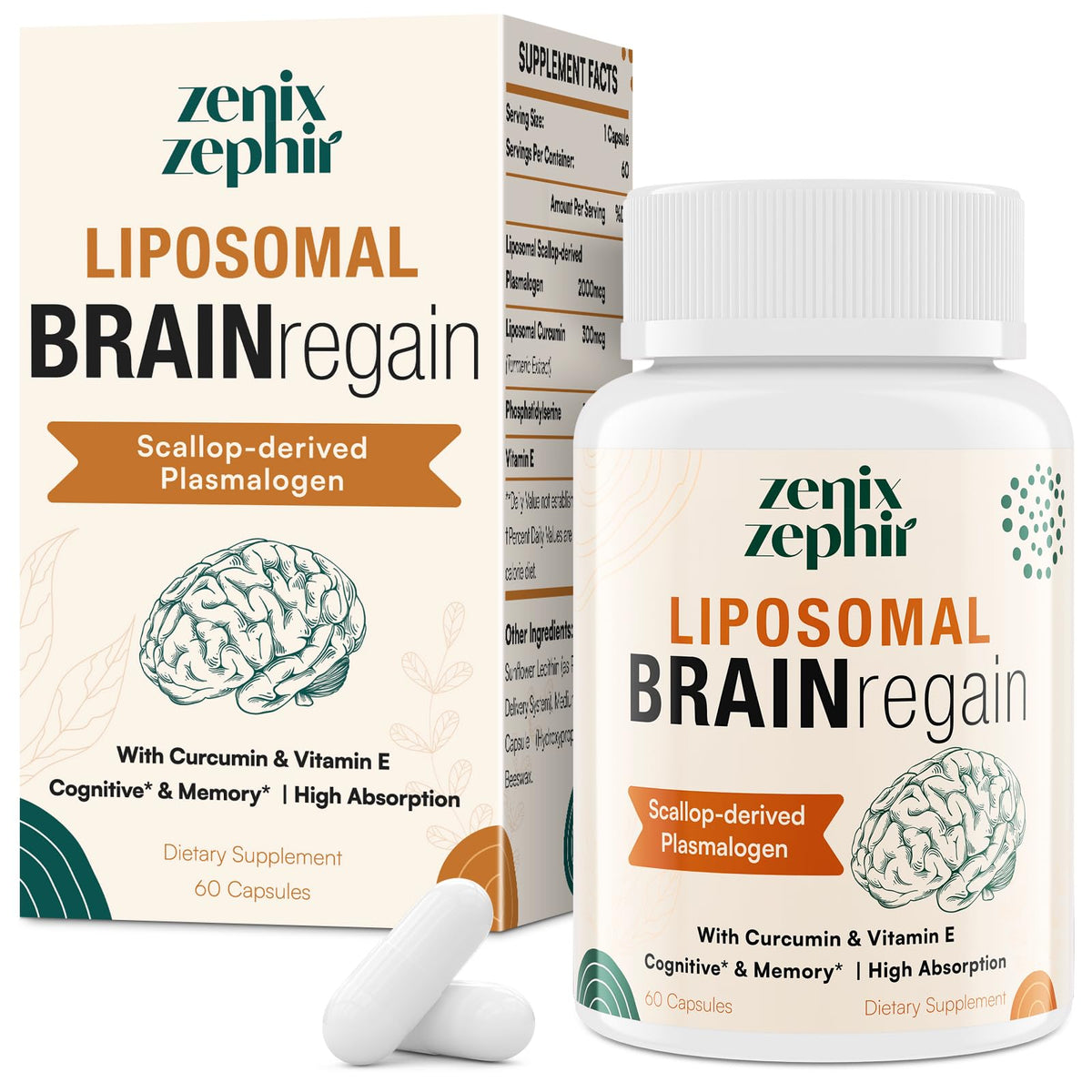 ZenixZephir liposomal bottle close-up highlighting absorption-focused design.