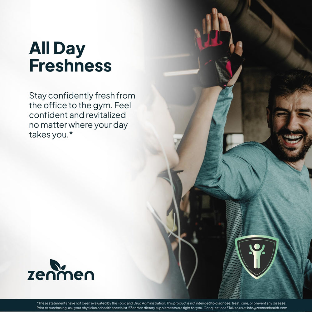 Zenmen chlorophyllin ingredient highlight on packaging.