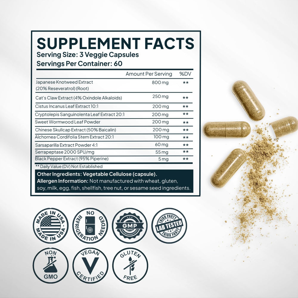 Zenmen Daily Tick Guard label front emphasizing clean USA-made formula.