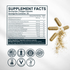 ZenMen Tick Immune Support capsules close-up emphasizing herbal blend for wellness.