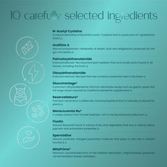 Zenos Health CellZen MitoPrime ingredient badge emphasizes mitochondrial energy support.
