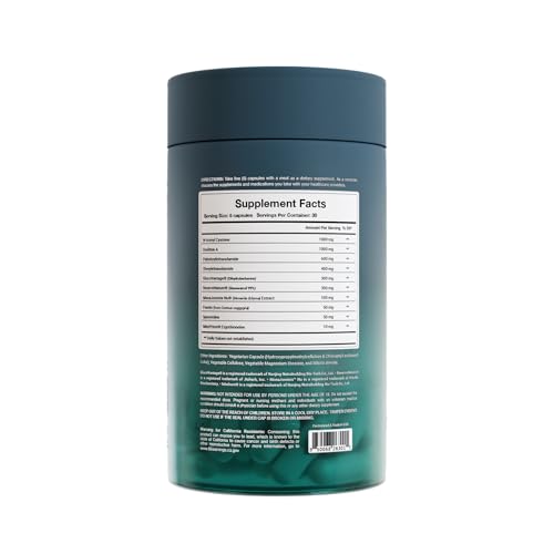 Close-up of Zenos Health CellZen NAC capsules for easy daily supplementation.