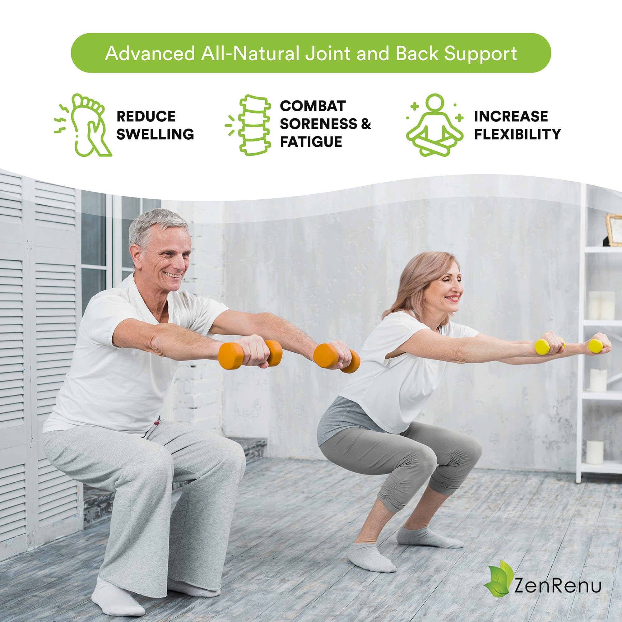 Zenrenu hemp joint relief cream tube showcases non-greasy formula ideal for daily use.