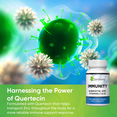 Zenrenu Zinc Picolinate capsules closeup for steady immune nutrition