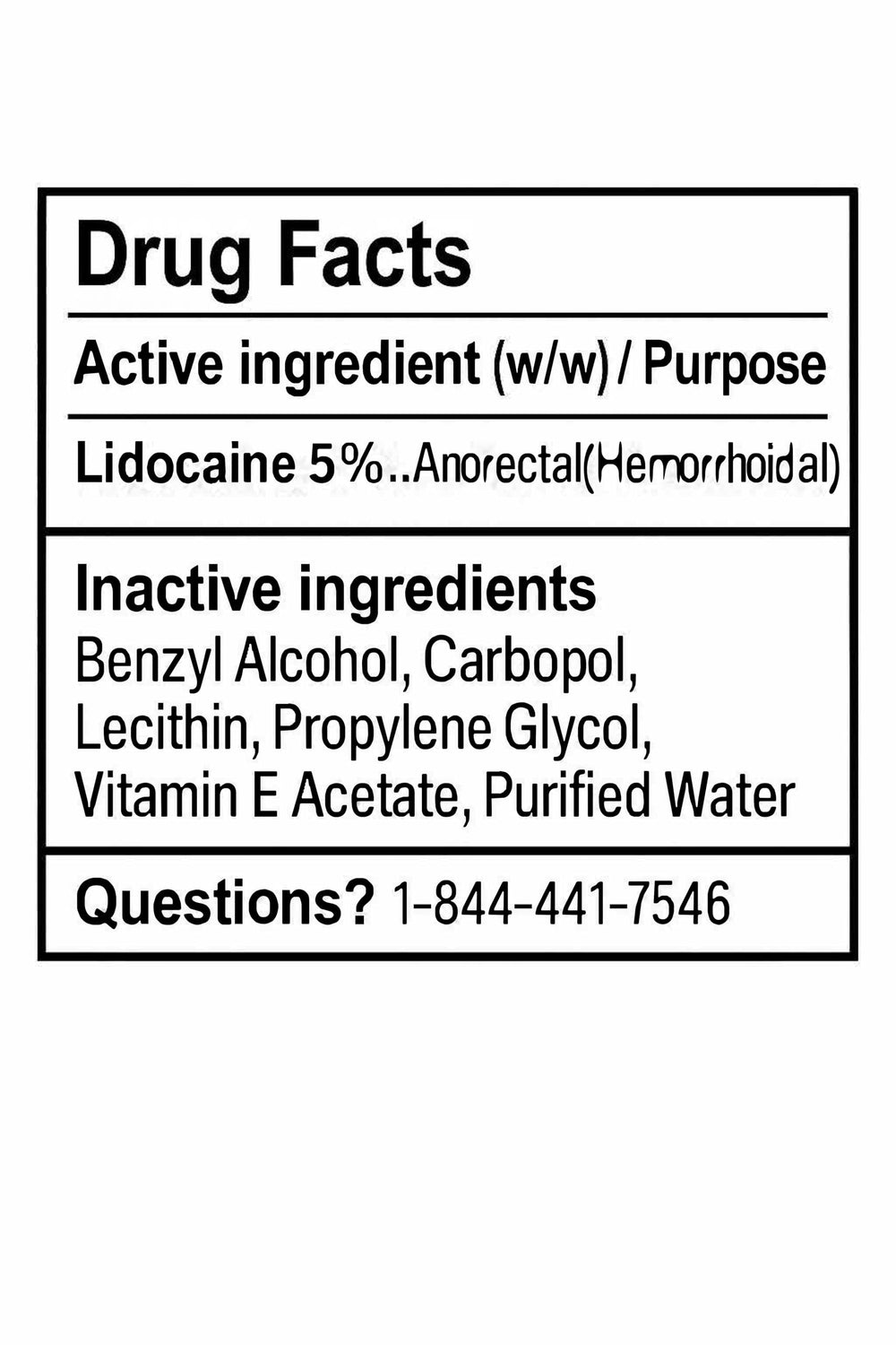 Vitamin E in Zensa Numbing Cream supports skin comfort