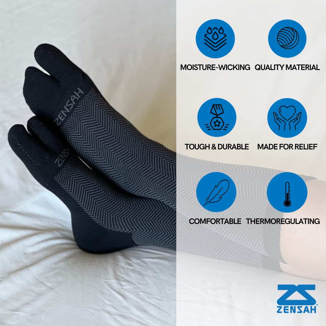 Zensah Bunion Ease Sock pack provides two pairs for rotation.