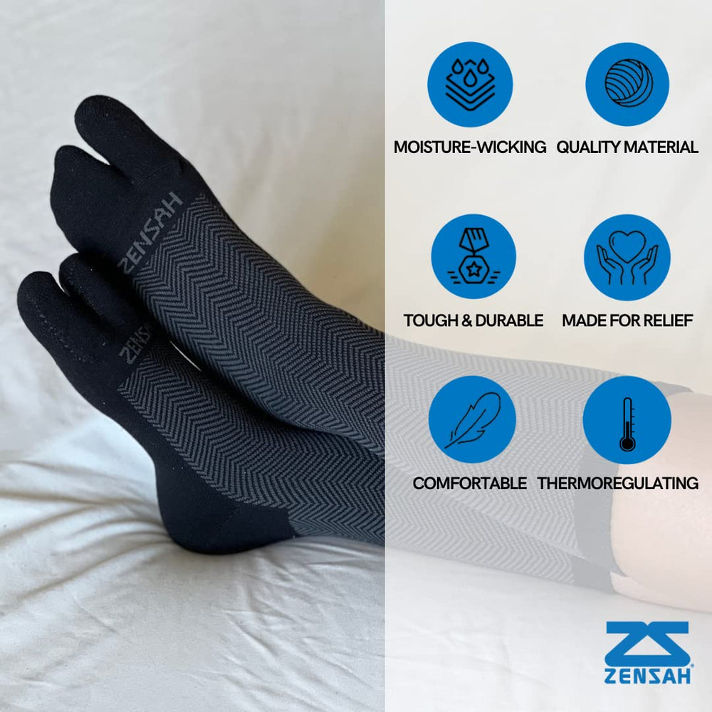 Zensah Bunion Ease Sock pack provides two pairs for rotation.