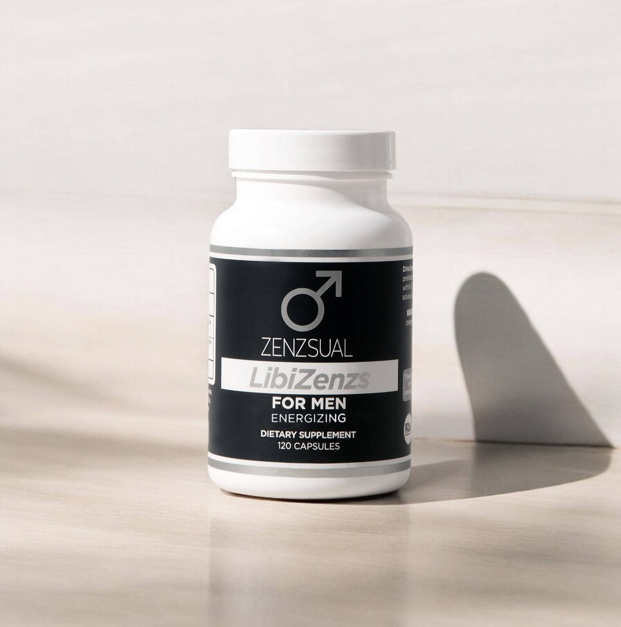 ZENZSUAL LibiZenzs Men daily-use routine for balanced focus
