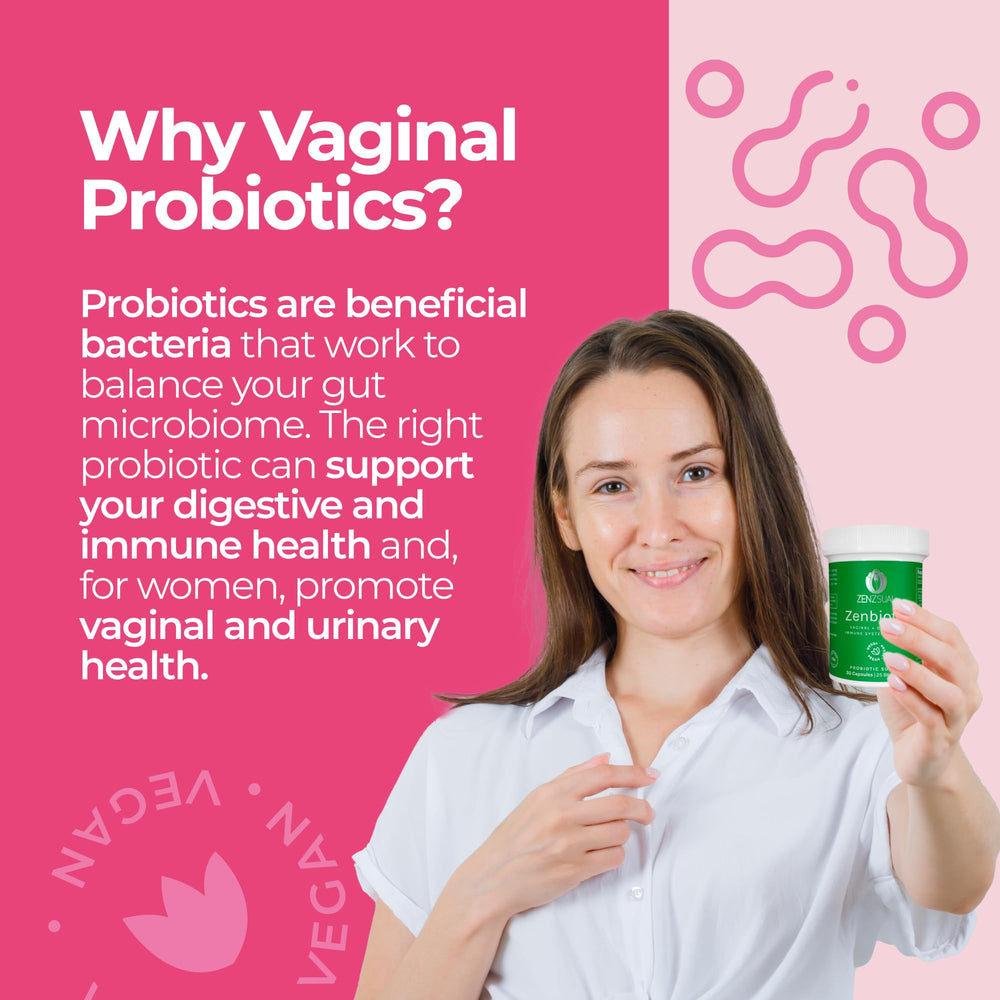 ZENZSUAL Zenbiotic digestive health supports regularity and digestion