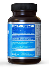 Zentastic Magnesium Complex label view emphasizes vegan non GMO gluten free formula