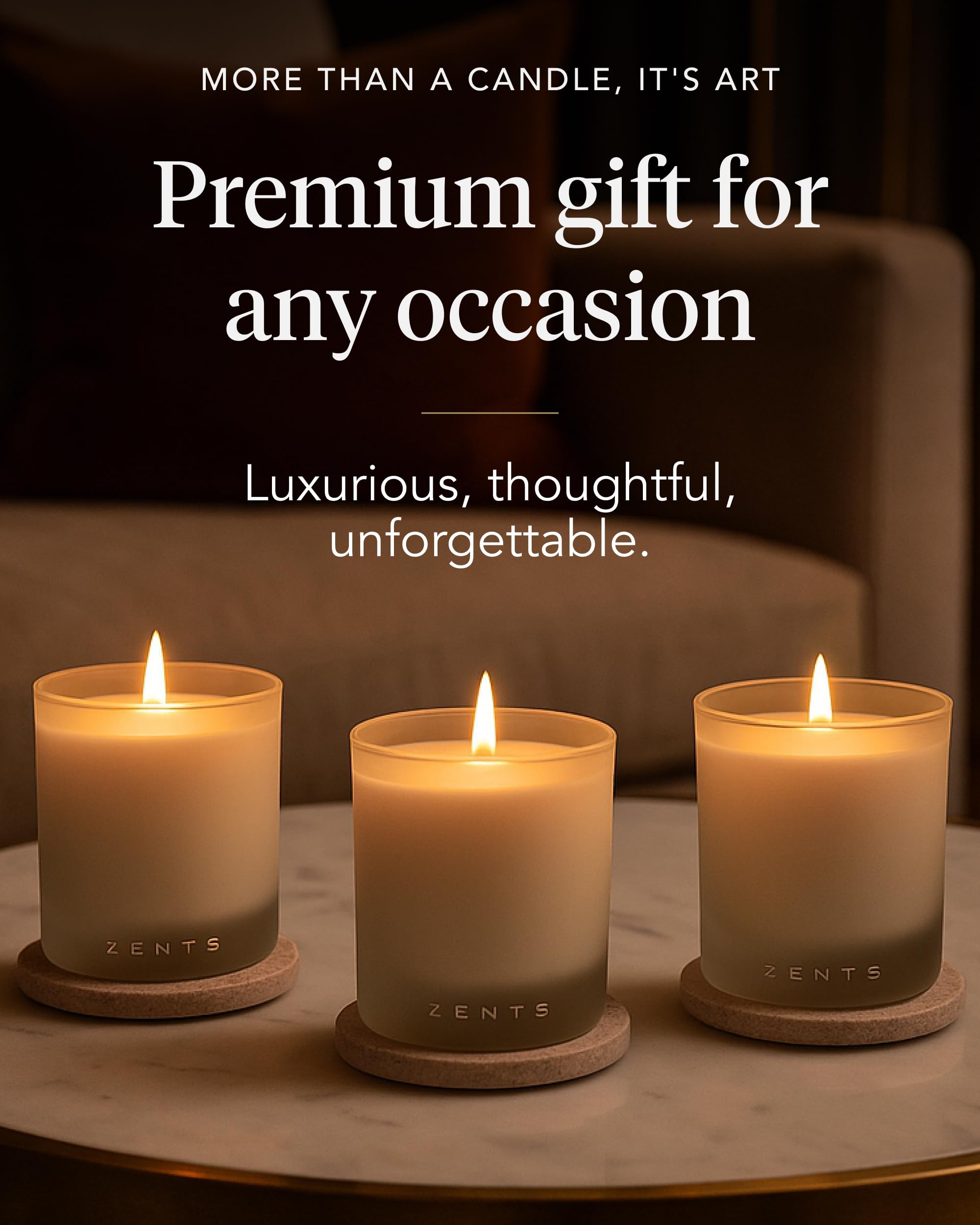 Pair Zents Mandarin-Ginger-Vanilla with other aromas for bespoke fragrance.