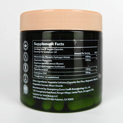 ZenUP NAD+ capsules closeup highlighting compact daily dose