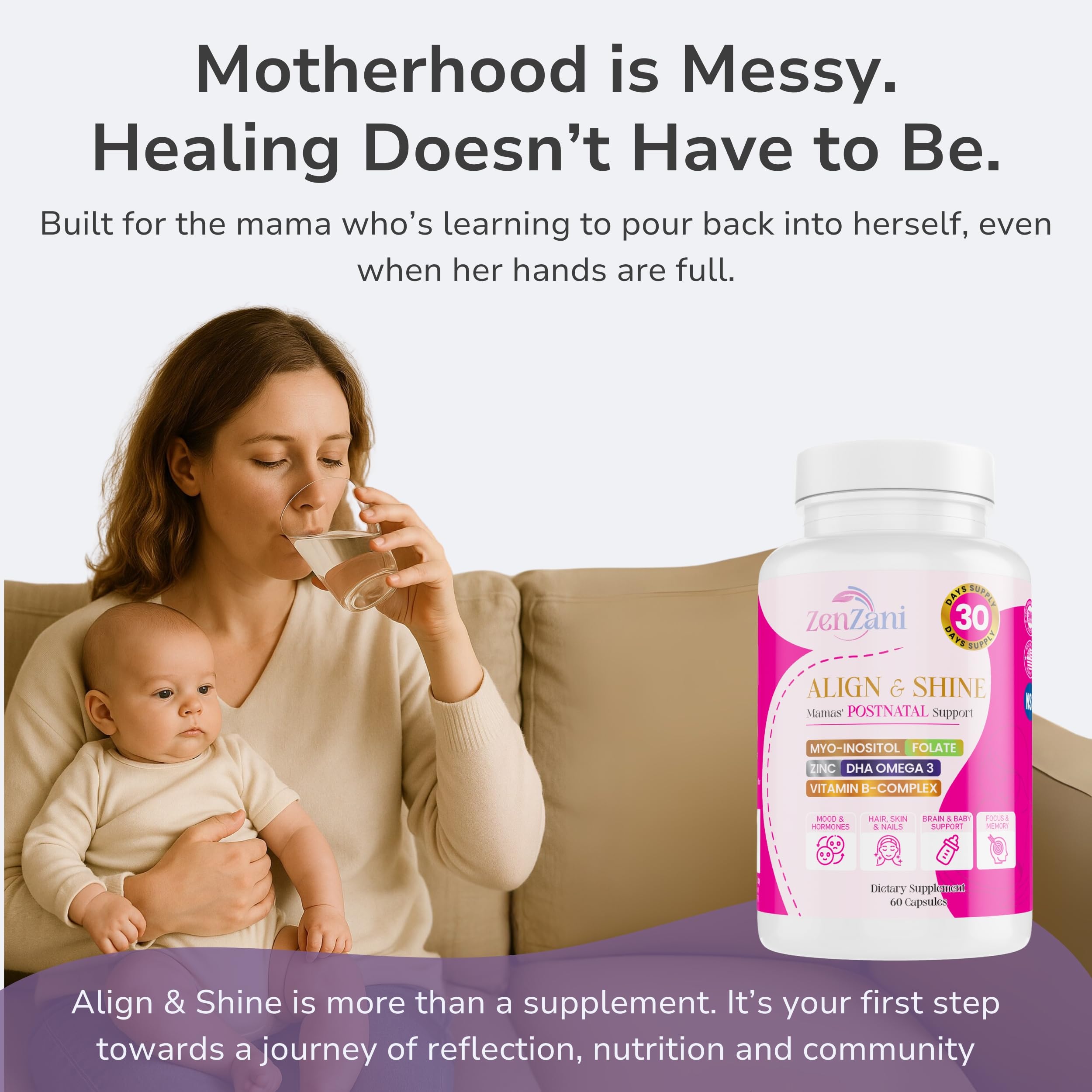 The Shine Circle community logo indicating private mom support network.