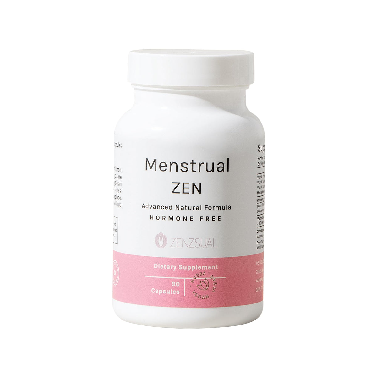 ZENZSUAL Menstrual Zen bottle for easy daily cramps relief