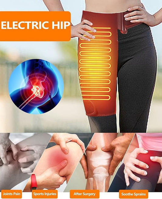 Zereddd hip brace worn as a comfortable wearable design