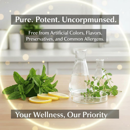 ZEROBREATH 7-in-1 capsules closeup highlighting natural ingredients and purity
